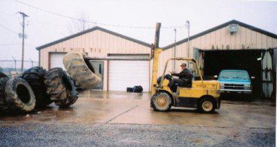 Picking Up Commercial Tires